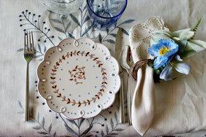 Handpainted Dinnerware-My House by Marine