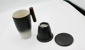 My House by Marine Asian Tea/coffee mug Handmade Japanese Ceramic Coffee and Tea Tumbler in Traditional Design