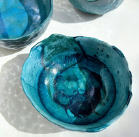 My House by Marine cement bowl set 3 Medium Concrete Bowls, Kitchen Sets, Key Bowl or Trinket Dish, Studio Art Pottery