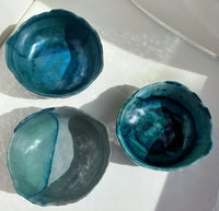 My House by Marine cement bowl set 3 Medium Concrete Bowls, Kitchen Sets, Key Bowl or Trinket Dish, Studio Art Pottery