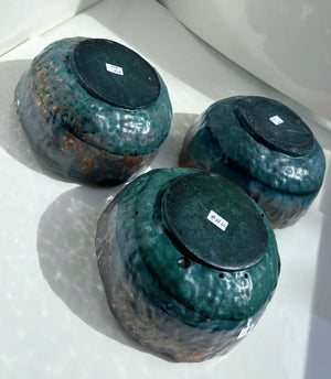 My House by Marine cement bowl set 3 Medium Concrete Bowls, Kitchen Sets, Key Bowl or Trinket Dish, Studio Art Pottery