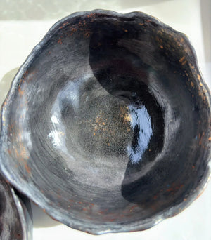 My House by Marine cement bowl set 3 Medium Concrete Bowls, Kitchen Sets, Key Bowl or Trinket Dish, Studio Art Pottery