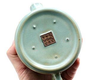 My House by Marine ceramic teapot set Elegant Chinese Green Ceramic Antique-Style Pottery Collection