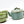 My House by Marine ceramic teapot set Elegant Chinese Green Ceramic Antique-Style Pottery Collection