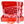 My House by Marine Champagne glasses Romantic Hand-Blown Crystal Champagne Flutes Set with Rose Petals in Elegant Red Box
