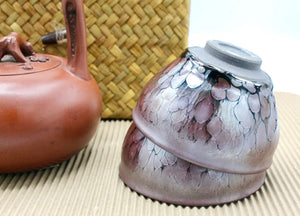 My House by Marine Chinese clay teapot set Handcrafted Chinese Clay Teapot with Woven Basket and TENMONKU Cups