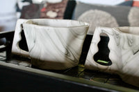 My House by Marine Coffee & Tea Mugs Ultimate Luxury Gift Box with 2 Modern Octagonal Ceramic Mugs