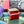 My House by Marine Decorative Box Vibrant Red Mosaic Box with Lavender Sachets - Modern Beach House Catchall