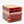 My House by Marine Decorative Box Vibrant Red Mosaic Box with Lavender Sachets - Modern Beach House Catchall
