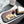 My House by Marine dining plates set 5 Handcrafted Black Ceramic and Red Enamel Sushi Plates - Modern Oriental Tabletop Decor