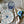 My House by Marine dining plates set Elegant Set of Hand-Painted Pale Blue Dessert Plates - Exotic Moroccan Pattern for Sophisticated Dining