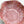 My House by Marine dining plates set PINK-Red&Gold Dots Hand Painted Porcelain Ring Dish: Wavy Trinket Plate with Gold Dots
