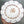 My House by Marine dining plates set Set of 8 Hand-Painted Porcelain Dessert Plates - Pale Blue Victorian Style