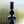 My House by Marine Glass Candleholders CA45-Tall Blue Ornate Cobalt Blue and Purple Glass Candlesticks for Romantic Coffee Table Decor