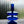 My House by Marine Glass Candleholders CA130 Navy Short Medium Cobalt Blue and Purple Glass Candlesticks for Romantic Coffee Table Decor