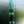 My House by Marine Glass Candleholders CA26-Emerald Tall Turquoise & Green Glass Candelabra: Modern Coffee Table Centerpiece