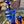My House by Marine Glass decanters Vintage Cobalt Hand-Blown Decanter with Artisan Hand Painted Victorian Accents
