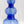 My House by Marine Glass Vases V52x-#BallsDarkblue Sophisticated Modern Colored Glass Vases for Coffee Table Decor and Unique Centerpiece