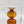 My House by Marine Glass Vases V36- CARAMEL 2 balls vase Sophisticated Modern Colored Glass Vases for Coffee Table Decor and Unique Centerpiece