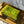 My House by Marine hand painted ceramic box Olive Green Vintage Hand Painted Ceramic box