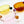 My House by Marine Ice cream glass bowl 1 caramel/1 pink Glass Berry Bowl Sets: Colorful Cereal/Dessert Bowls with Ball Handles