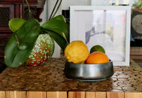 My House by Marine large cement bowl Handcrafted Concrete Bowl: Modern Copper Metal Look Plant Pot