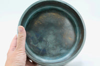 My House by Marine large cement bowl Handcrafted Concrete Bowl: Modern Copper Metal Look Plant Pot