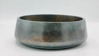 My House by Marine large cement bowl Handcrafted Concrete Bowl: Modern Copper Metal Look Plant Pot