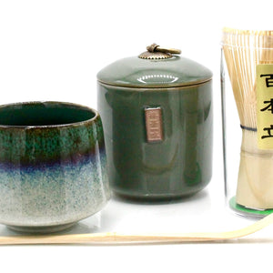 My House by Marine Matcha tea set Artisanal Japanese Matcha Tea Set - Elegant Asian Ceramic Tableware for Mindful Tea Ceremonies