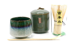 My House by Marine Matcha tea set Artisanal Japanese Matcha Tea Set - Elegant Asian Ceramic Tableware for Mindful Tea Ceremonies