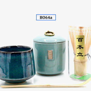 My House by Marine Matcha tea set Option 1 Artisanal Japanese Matcha Tea Set - Elegant Asian Ceramic Tableware for Mindful Tea Ceremonies