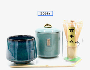 My House by Marine Matcha tea set Option 1 Artisanal Japanese Matcha Tea Set - Elegant Asian Ceramic Tableware for Mindful Tea Ceremonies