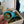 My House by Marine Porcelain Sake Set Handcrafted Ceramic Sake Set: Teal Glaze Bottle & 2 Cups in Wooden Gift Box