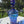 Vintage Cobalt Hand-Blown Decanter with Artisan Hand Painted Victorian Accents