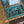 Handmade Large teal green Stained Glass Mosaic Tray - Arts & Crafts Style Home Decor