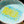 My House by Marine serving bowl Handcrafted Abstract Blue Pedestal Serving Platter Hand Painted for The Modern Table