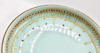 My House by Marine serving bowl Handcrafted Antique China Design  Blue Pedestal Serving Bowl for The Sophisticated Table