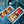 My House by Marine serving porcelain tray Handcrafted Modern Porcelain Serving Trays: Unique Decorative Dishes with Colorful Hand-Painted Details