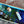 My House by Marine Stained Glass tray Handcrafted Stained Glass Blue Green Tray for Contemporary Decor
