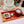 My House by Marine Stained Glass tray Handcrafted Stained Glass Orange & Red Tray for Contemporary Decor