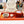 My House by Marine Stained Glass tray Handcrafted Stained Glass Orange & Red Tray for Contemporary Decor