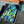My House by Marine Stained Glass tray Handmade Large Blue/Green Stained Glass Mosaic Tray - Arts & Crafts Style Home Decor