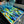 My House by Marine Stained Glass tray Handmade Large Blue/Green Stained Glass Mosaic Tray - Arts & Crafts Style Home Decor