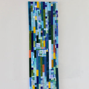 My House by Marine Stained Glass wall art Modern Art Wall Sculpture Stained Glass Mosaic for Unique Wall Decor