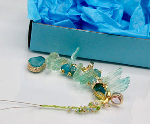 My House by Marine sun catchers Vibrant Whimsical Suncatchers: Glass & Brass Ornaments for Windows, Christmas Trees and Decor