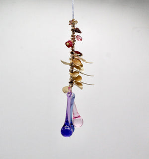 My House by Marine sun catchers Vibrant Whimsical Suncatchers: Glass & Brass Ornaments for Windows, Christmas Trees and Decor