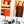 My House by Marine table lamp Stained Glass Bedside Lamp: Art Deco Touch Control Table Lamp in Red & Yellow