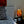 My House by Marine table lamp Stained Glass Bedside Lamp: Art Deco Touch Control Table Lamp in Red & Yellow