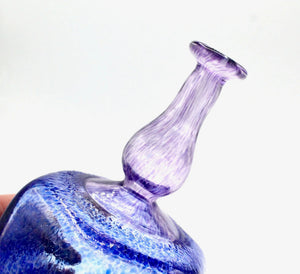 My House by Marine Vintage Art Glass Collectibles Duo of Original KOSTA BODA Vases SIGNED by Bertil Vallien-Unique Bookshelf Decor