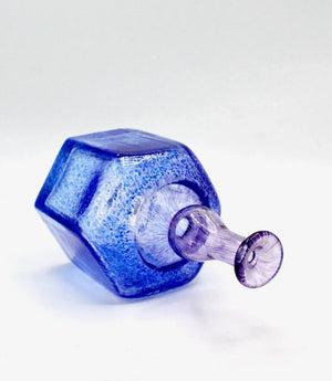 My House by Marine Vintage Art Glass Collectibles Duo of Original KOSTA BODA Vases SIGNED by Bertil Vallien-Unique Bookshelf Decor